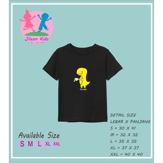 เสื้อยืด ผ้าฝ้าย พรีเมี่ยม ลาย DINO TEA 28s สําหรับ UNISEX