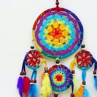 Rainbow dreamcatcher