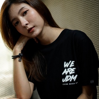 [COD]พร้อมส่ง 👺 เสื้อยืดแขนสั้น พิมพ์ลาย WE ARE JDMS-5XL