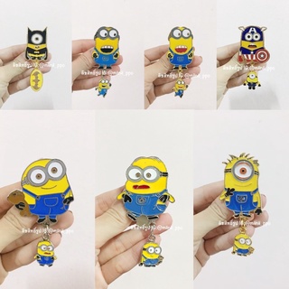 🎪 ที่หนีบเข็มขัด นร./นศ. มีตัวห้อย 💛Minions