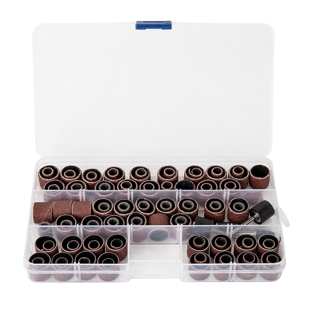 ชุดเครื่องขัดกลอง 104 ชิ้น พร้อมกล่องฟรี และดอกสว่านโรตารี่ สําหรับเครื่องมือโรตารี่เดรเมล - รูปที่ 5