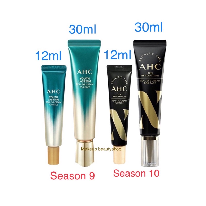 ครีมบำรุงรอบตา AHC ทาต่อถึงคอได้ AHC Eye Cream 12ml. หมดอายุ 12022023