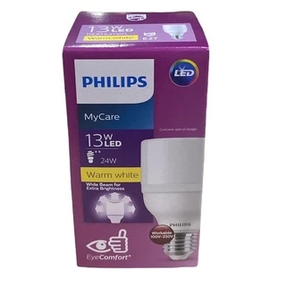 Philips MyCare Bright 9W 11W 13W 15W 17W หลอดไฟ ฟิลิปส์ ขั้ว E27 หลอดLED ทรงใหม่ ใช้แทนหลอดไฟ Tornado แสงขาว / วอร์มไวท์