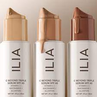 พร้อมส่ง ILIA C Beyond Triple Serum SPF 40 Mineral Sunscreen with Vitamin C 10% + Niacinamide