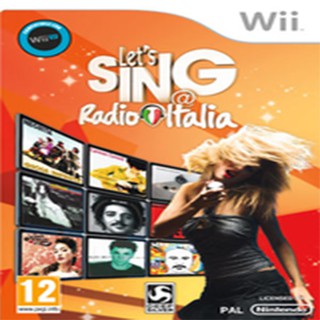 แผ่น [Wii Game] Lets Sing at Radio Italia