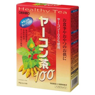 Orihiro Yacon Tea 100 0.1 oz (3 g) x 30 Bags.ชาพืชหัวจากจีน