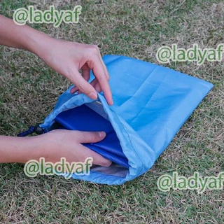 ถุงผ้า ใส่ของ กระเป๋าอเนกประสงค์ มีเชือกรูดปิด เลือกสีได้ แจ้งทางแชท