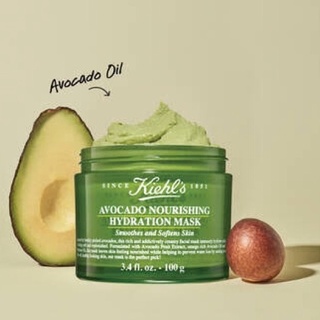 Beauty-Siam แท้ทั้งร้าน !! KIEHLS AVOCADO NOURSHING HYDRATION MASK 5 G.