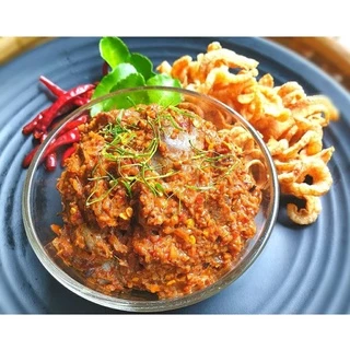 แจ่วบองดิบ แมงดา ปลากระดี่ 250g (มีอย.)