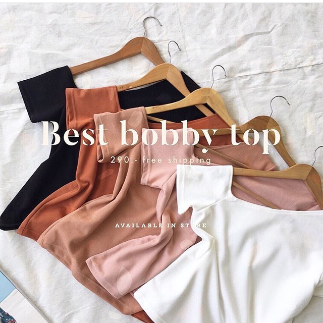 Bobbytop Jula_store (สีขาว)
