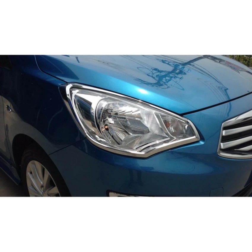 ครอบไฟหน้า Head Lamp Cover Mitsubishi Attrage 2013 #4712