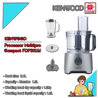 Kenwood Food Processor Multipro Compact FDP301SI