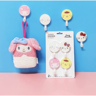 ❤️พร้อมส่ง❤️ hello kitty คิตตี้ sanrio ตะขอแขวนผนัง