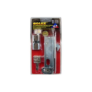 กุญแจบานเลื่อน SOLEX 4512HT SOLEX SLIDING 4512HT FLUSH PADLOCK