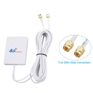 4G / 3G 28 Dbi Lte เสาอากาศสัญญาณ 4G-Antenna SMA สายยาว 2 เมตร ส่งจากไทย