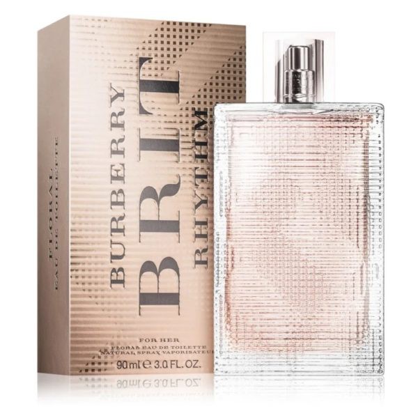 Burberry Brit Rhythm Floral for Women edt 90ML กล่องซีล(เช็คสต้อคก่อนทำรายการนะคะ)