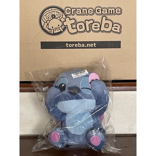 Toreba สินค้าลิขสิทธิ์แท้ตู้คีบจากญี่ปุ่น ตุ๊กตาสติช [Toreba Exclusive] Stitch Cute Plushy Heart Letter