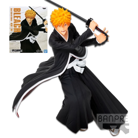 ฟิกเกอร์ แท้  Bleach เทพมรณะ  นำเข้าจากญี่ปุ่น  Figure BLEACH SOUL ENTERED MODEL ICHIGO KUROSAKI