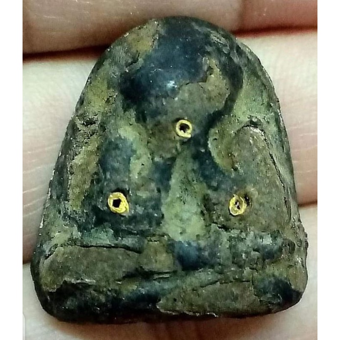 🔥🔥🔥พระปิดตา พิมพ์เล็ก เนื้อกะลาคลุกรัก ฝังตะกรุดทอง 3 ดอก มหาว่าน 108 ผสมผงสำเร็จ 5 ประการ เนื้อหามว