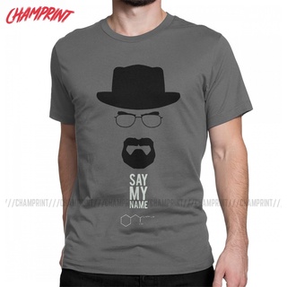 ใหม่ เสื้อยืดคอกลม แขนสั้น ผ้าฝ้าย 100% พิมพ์ลาย Breaking Bad Walter สีขาว สําหรับผู้ชาย ผู้หญิง ให้เป็นของขวัญได้S-5XL