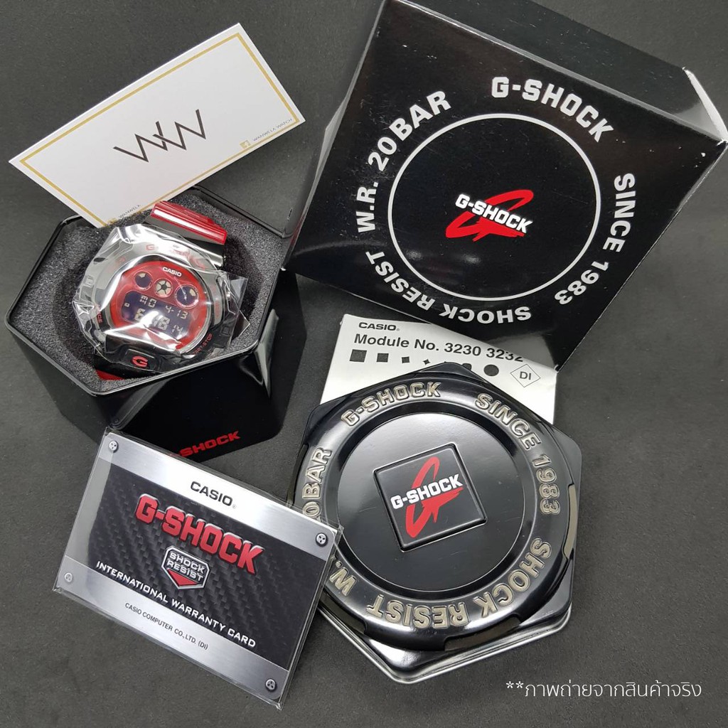 ของแท้ นาฬิกาข้อมือ ​G-shock Metal Face รุ่น GM-6900 ประกัน CMG