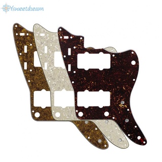 SWTDRM- ~4 Ply Electric Guitar Pickguard Scratch Plate for Jazzmaster Guitar 11 Colours  brand new and high quality-【Sweetdream】