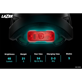 ไฟ ติดหมวก Lazer Universal Led Rear LED for helmets ไฟหมวก ไฟท้ายหมวก