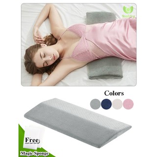 SLIB เบาะรองนอน เพื่อสุขภาพ  หมอนคนท้อง หมอนรองเอว แผ่นรองหลัง หมอนรองเข่า Back Support Sleeping Cushion ที่รองแผ่นหลัง