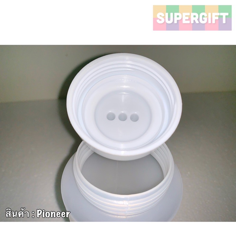 ขวดบีบซอสแบบ 3 รู เกรดเอ ขวดบีบนมข้น ขวดใส่ซอส สีขาว - รูปที่ 3