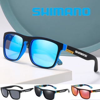 SHIMANO แว่นตากันแดด อเนกประสงค์ เลนส์โพลาไรซ์ ป้องกันรังสียูวี 400 เหมาะกับฤดูร้อน สําหรับเดินป่า ตกปลา ขับรถ กลางแจ้ง