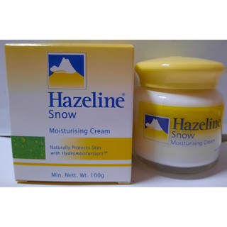 Hazeline Snow Moisturising Cream เฮสลีนสโนว์ครีม 100กรัม