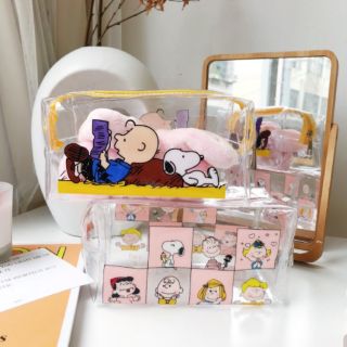 🌈พร้อมส่ง กระเป๋าดินสอ  snoopy น่ารักๆ มีทั้งหมด 19 ลาย  กระเป๋าดินสอสวยๆ กระเป๋าดินสอลายการ์ตูน กระเป๋าดินสอแบบใส