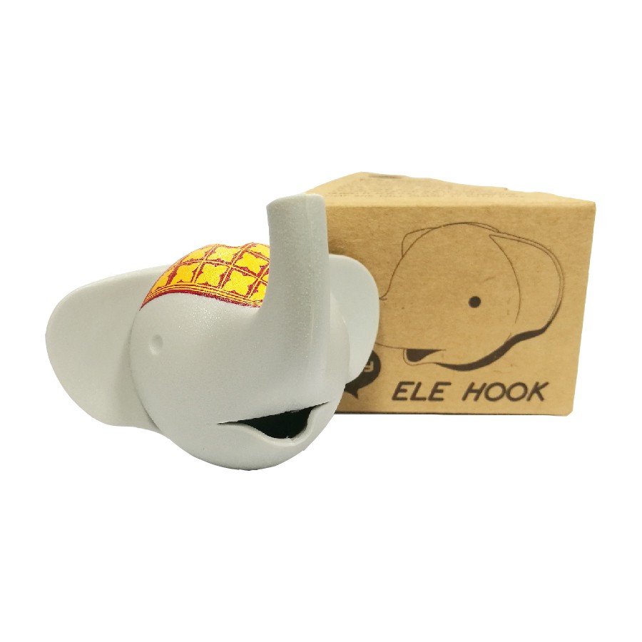 Wel-B Qualy Elephant Hook ตะขอแขวนรุ่นช้างน่ารัก ตะขอติดผนังน่ารัก ไว้สำหรับแขวนพวงกุญแจ (Limited Edition)