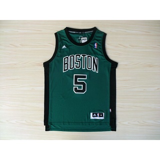 Boston Celtics NBA 2007 ใหม่ สําหรับผู้ชาย #เสื้อกีฬาบาสเก็ตบอล 5 Kevin Garnett Rev 30 ปักลาย สีเขียว สีดํา