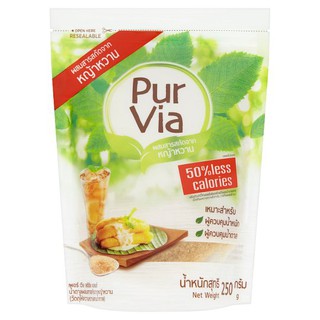 🔥The Best!! เพอร์ เวีย น้ำตาลผสมสารสกัดจากหญ้าหวาน 250กรัม Pervia sugar with stevia extract 250 grams