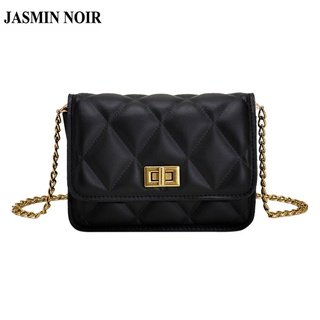 Jasmin NOIR กระเป๋าสะพายไหล่ ลายสก๊อต แฟชั่นสําหรับสตรี