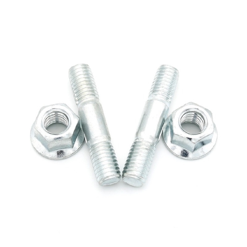 คู่มือเลื่อยโซ่เปลี่ยนบาร์ Studs และถั่วสําหรับเลื่อยลูกโซ่เบนซิน 45CC 52CC 58CC