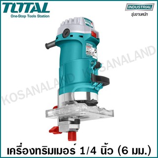 Total เครื่องทริมเมอร์ 1/4 นิ้ว (6 มม.) 500 วัตต์ รุ่นงานหนัก รุ่น TLT5001 ( Laminate Trimmer )