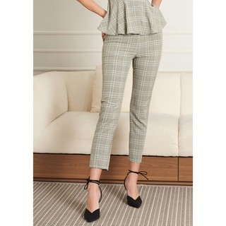 Lady Plus กางเกงลายสก๊อต | Checked Pants