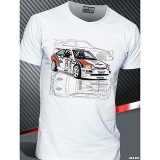 Gildan เสื้อยืดลําลอง ผ้าฝ้าย แขนสั้น คอกลม ลายการ์ตูน Car Escort Cosworth Martini Racing Rally Gr A History แฟชั่นฤดูร้