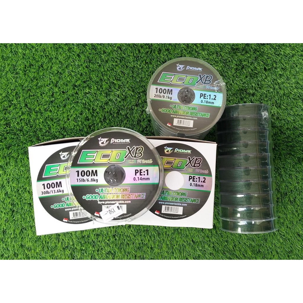 สายพีอี PE1/PE1.2/PE2 PIONEER ECO XB ยาว 100 เมตร