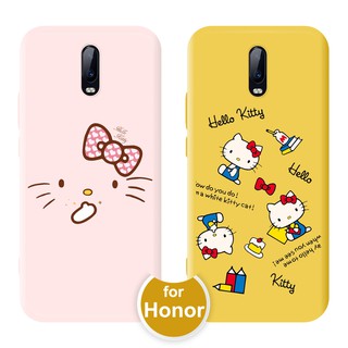 Hello Kitty Soft Case Huawei Nova 2 Lite Y6S Y6 Y7 Pro 2019 Y5 Lite 2018 Y9S Honor 9 10 20 Lite 8A V30 Pro 30S X10 7C V20 8X Play เคสโทรศัพท์มือถือลายการ์ตูนคิตตี้สําหรับ