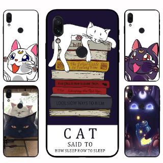 เคสโทรศัพท์แบบนุ่มสําหรับ huawei novai 3 i 2 i 5 t y 9 2019 y 9 prime y 6 pro y 7 pro 295 lite cat น่ารัก