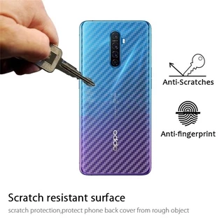 ฟิล์มหลัง Kevlar เคฟล่า For OPPO A1K A31 A15 A92 A5 A8/A9-2020 Reno Reno2/2F Reno3/3Pro Reno5 F15 K3 RealmeC1 C2/C3 X50