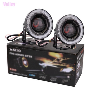 Valley 1x3 . 5 " Angel Eyes ไฟ Led ไฟตัดหมอกสีขาวสําหรับติดรถยนต์