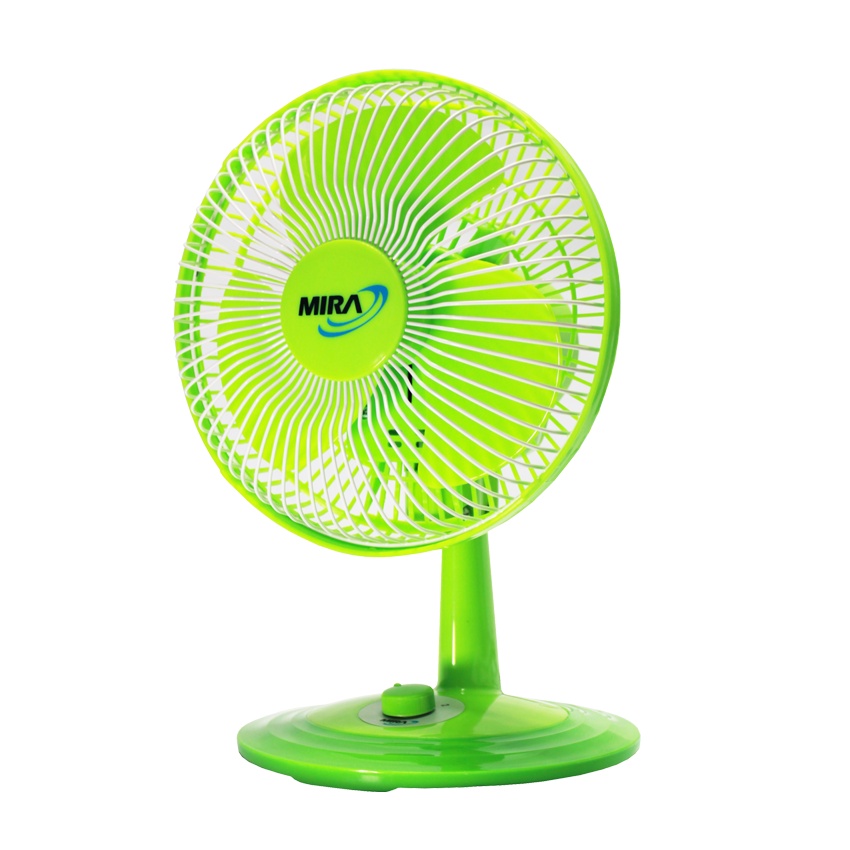 Mira พัดลมตั้งโต๊ะ 8 นิ้ว รุ่น M-28 สีเขียว