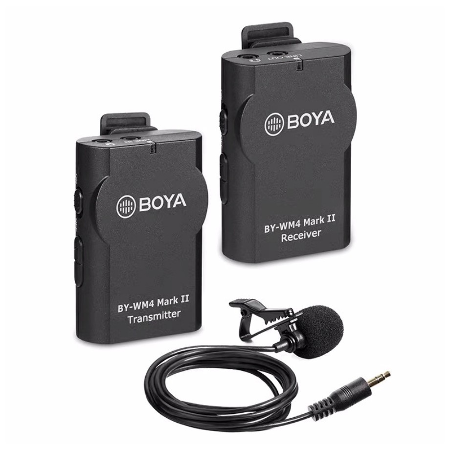 BOYA Wireless Microphone BY-WM4 Mark II [ ของแท้ 💯 ]