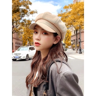 หมวกเบเร่ต์ Beret หมวกสไตล์ญี่ปุ่น เกาหลี รุ่นฮิต แฟชั่น กันแดด พร้อมส่ง