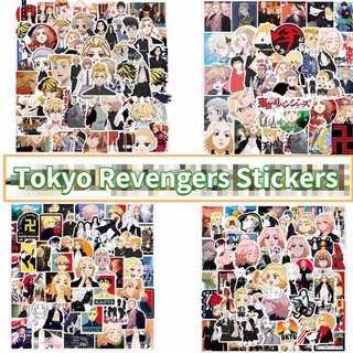 สติ๊กเกอร์ Tokyo Revengers กันน้ําสําหรับติดตกแต่งรถยนต์สเก็ตบอร์ดกระเป๋าแล็ปท็อป 50ชิ้น