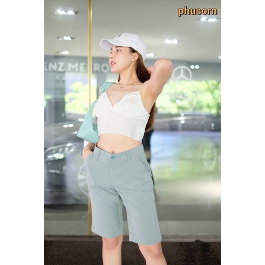 ลดราคา 🦩กางเกงขา3ส่วน [M-48+] นาโน ผ้าไม่ต้องรีด ดูแลง่าย - รูปที่ 4